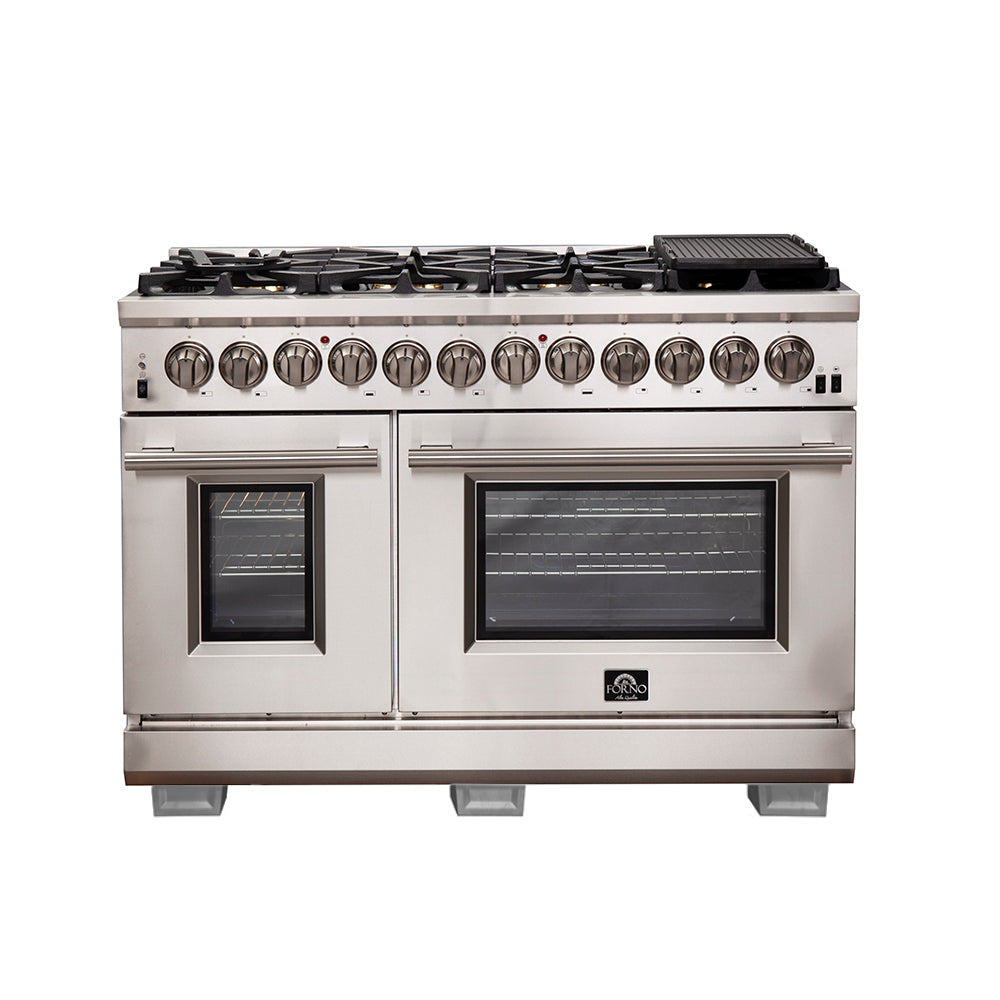 FFSGS6187-48  Forno Capriasca Stainless Steel Dual Fuel Range