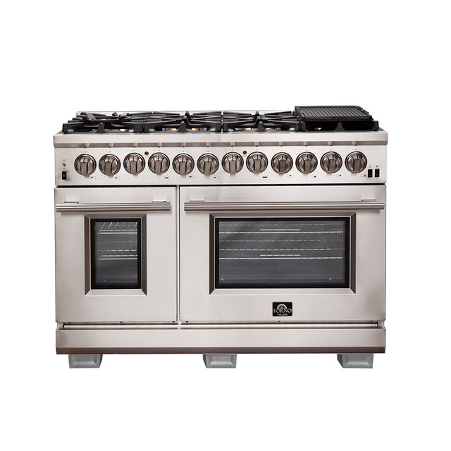 FFSGS6187-48  Forno Capriasca Stainless Steel Dual Fuel Range