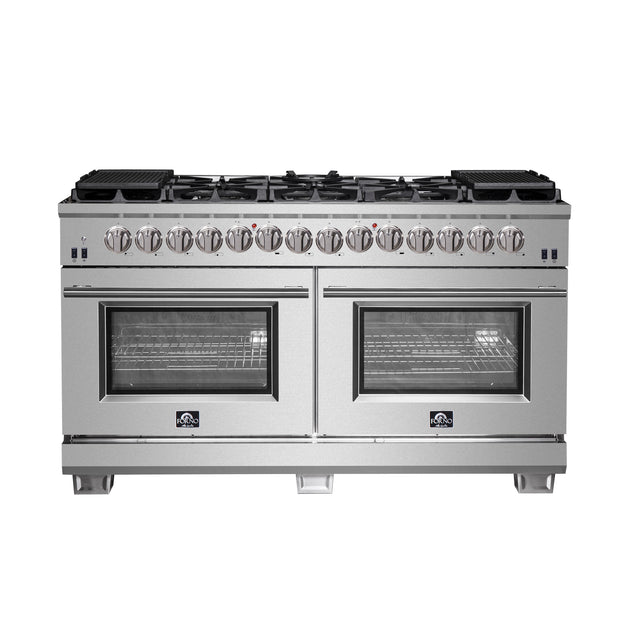 FFSGS6187-60 Forno Capriasca Stainless Steel Dual Fuel Range