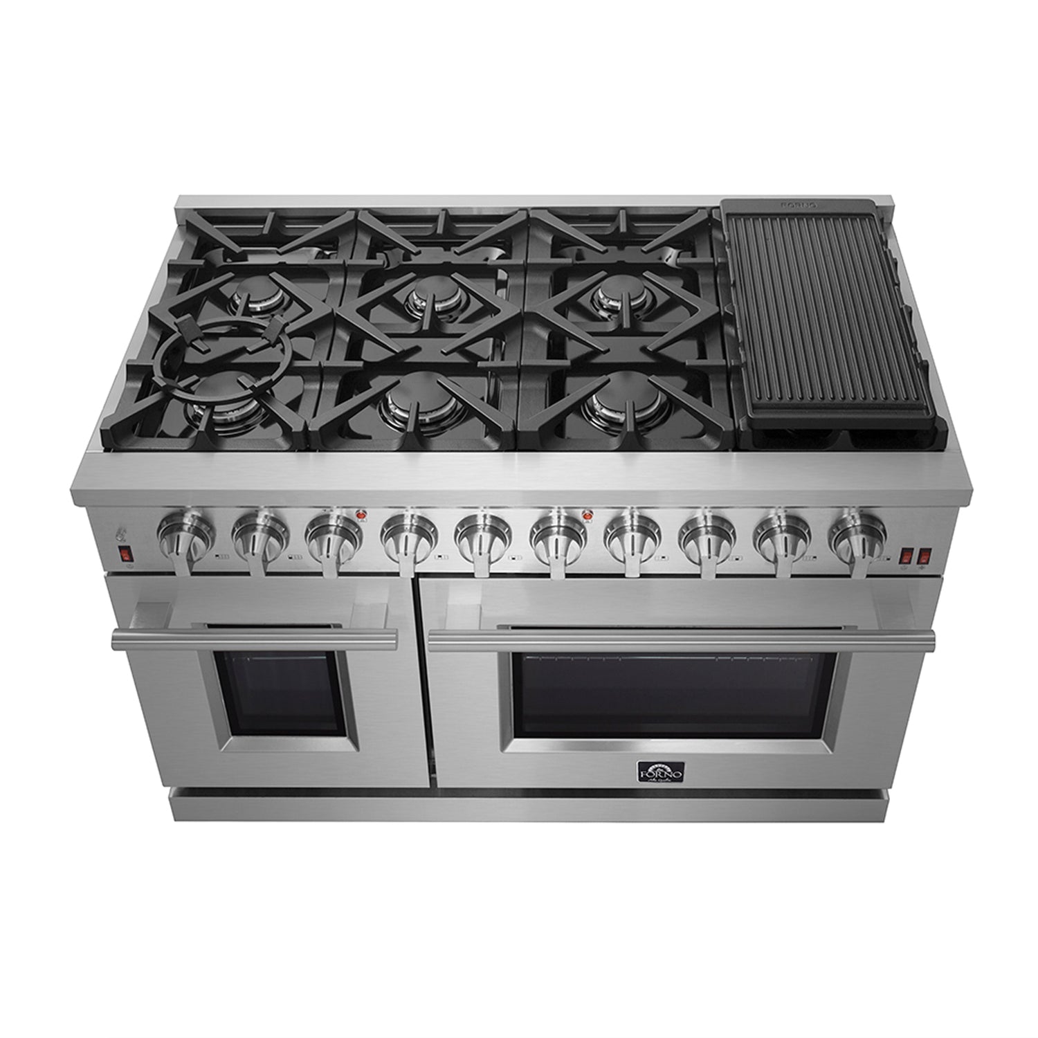 FFSGS6239-48 Forno Massimo Stainless Steel Gas Range Cookto