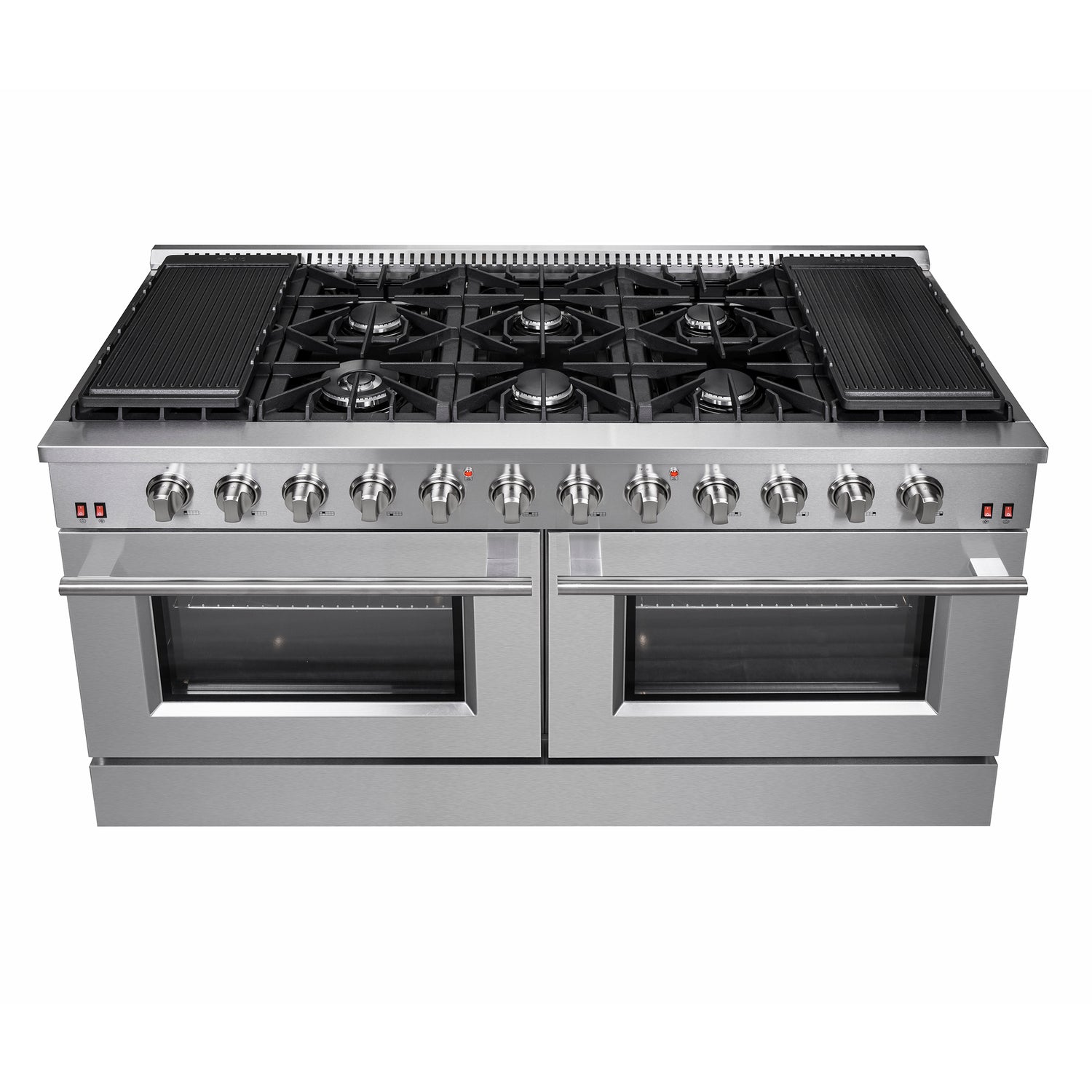 FFSGS6244-60 Forno Galiano 60 Inch Stainless Steel Gas Range