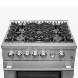 FFSGS6274-30-Giovanni-30-inch-Freestanding-Gas-Range-Top-View