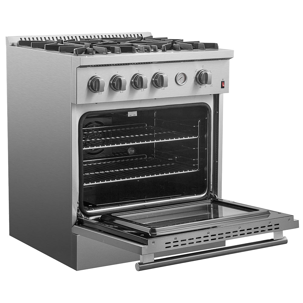 FFSGS6277-30 Gas Range_Angle Open