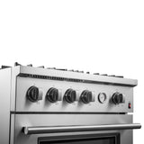 FFSGS6277-30 Gas Range_close up on knobs