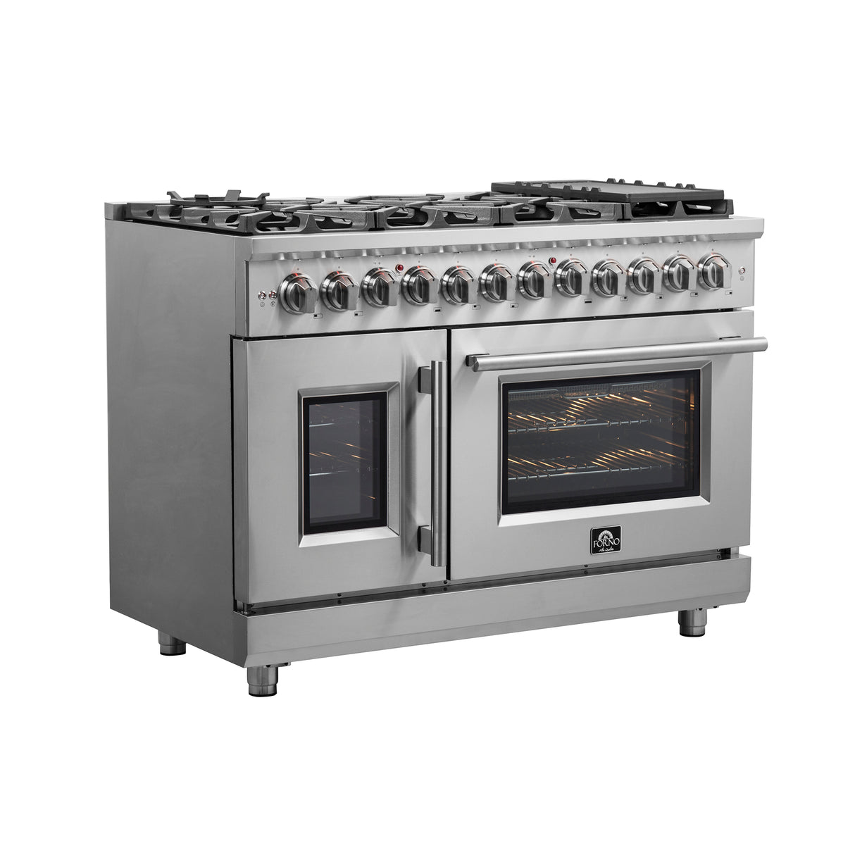 FFSGS6325-48-forno-massimo-french-door-dual-fuel-range-side-left