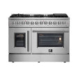FFSGS6356-48 Forno Galiano French Door Dual Fuel Range 
