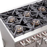 FFSGS6387-48-Heavy-Duty-Continuous-Cast-Iron-Grates-Cooktop-Surface