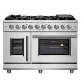 FFSGS6439-48 Forno Massimo French Door Gas Range