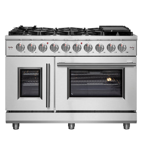 FFSGS6439-48 Forno Massimo French Door Gas Range