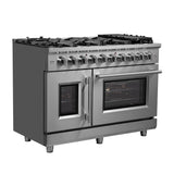 FFSGS6439-48 Forno Massimo French Door Gas Range Side Panel