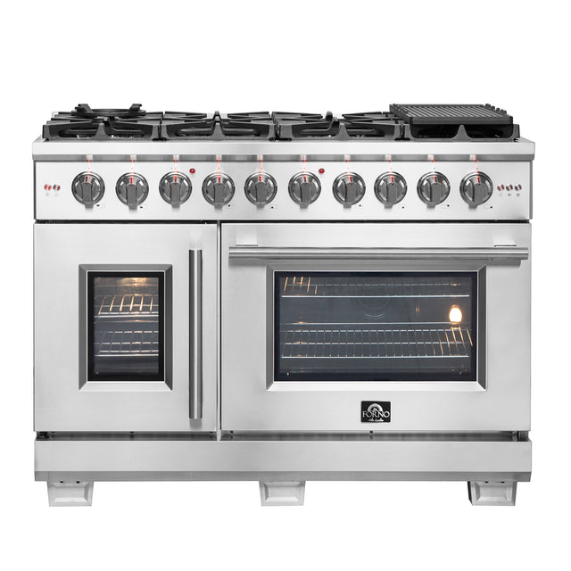 FFSGS6460-48-Forno-Capriasca-French-Door-Gas-Range