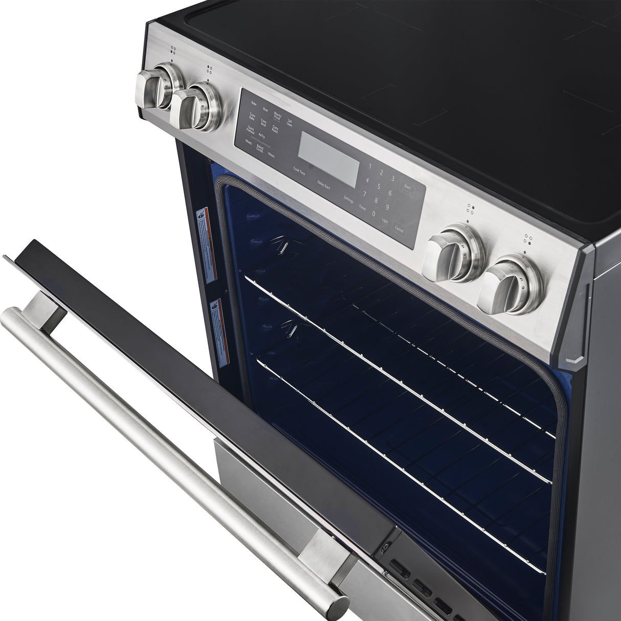FFSIN0905-30-espresso-leonardo-induction-range-door-ajar