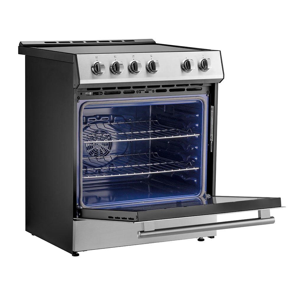 FFSIN0982-30-Leonardo-30-inc-Induction-Range-Stainless-Steel-Angle-Open-SS