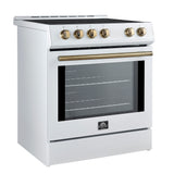 FFSIN0982-30-Leonardo-30-inc-Induction-Range-White-Angle-Close with light on-AB