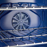 FFSIN0982-30-Leonardo-30WHT-inc-Induction-Range-White-Close Up on Convection Fan
