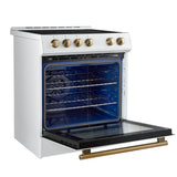 FFSIN0982-30WHT-Leonardo-30-inc-Induction-Range-White-Angle-Open-AB