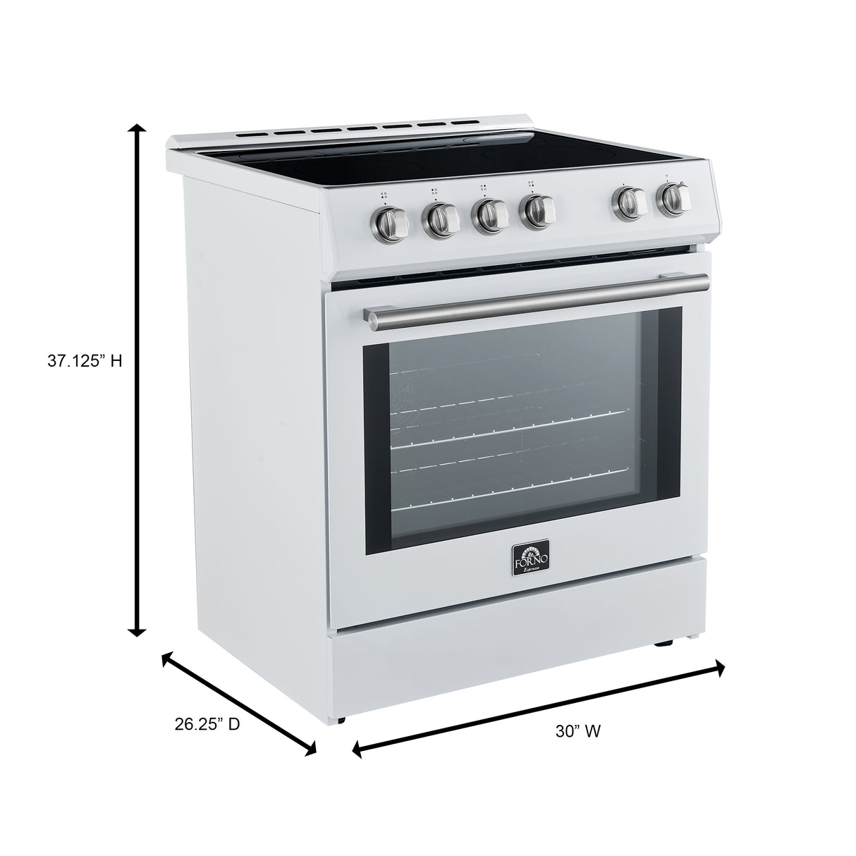 FFSIN0982-30WHT-Leonardo-30-inc-Induction-Range-White-side-dimensions
