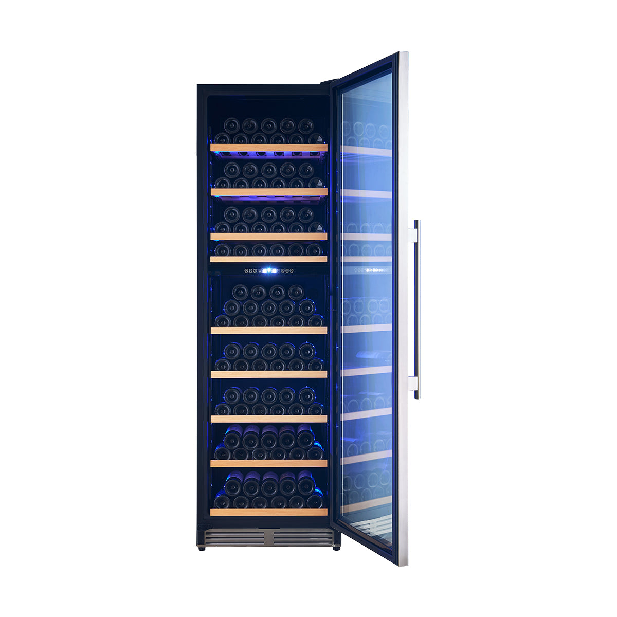 FWCDR6603-24S-Wine Celler-Front-Open door with Bottles