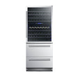 FWCDR6661-30S Forno Capraia Triple Zone Wine Cooler