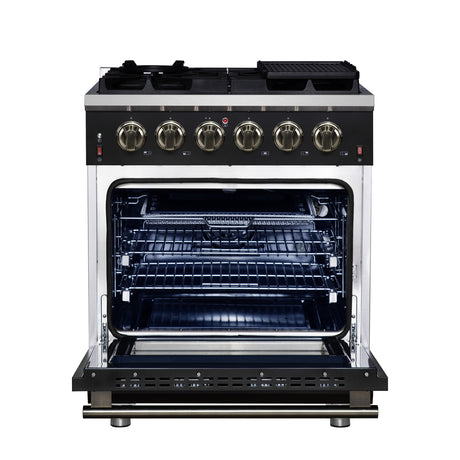 Gas-Range_FFSGS6239-30BLK_Front-Opened_2025-07-25