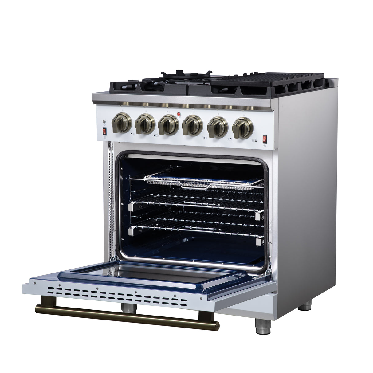 Gas-Range_FFSGS6239-30WHT_Right-Angle-Opened_2025-07-25