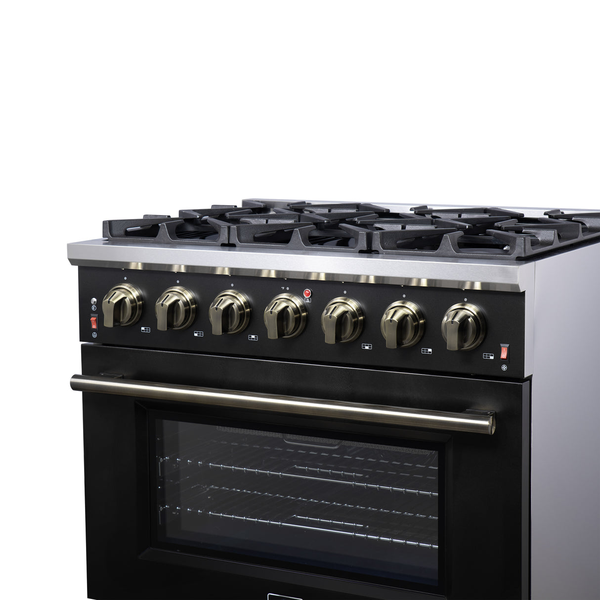 Gas-Range_FFSGS6239-36BLK_Right-Angle-Close-Up_2025-07-25