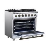 Gas-Range_FFSGS6239-36WHT_Left-Angle-Opened_2025-07-25