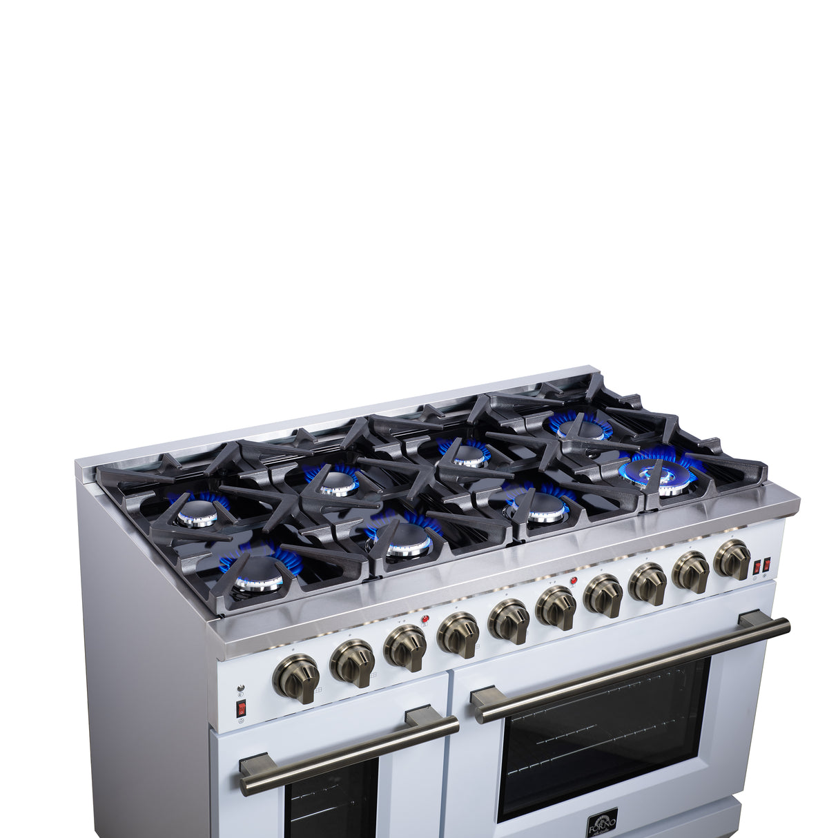 Gas-Range_FFSGS6239-48WHT_Cooktop-Left-Angle_2025-07-25