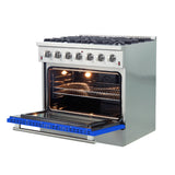 Gas-Range_FFSGS6244-36BLU_angle-open-blue-door_2025-10-17