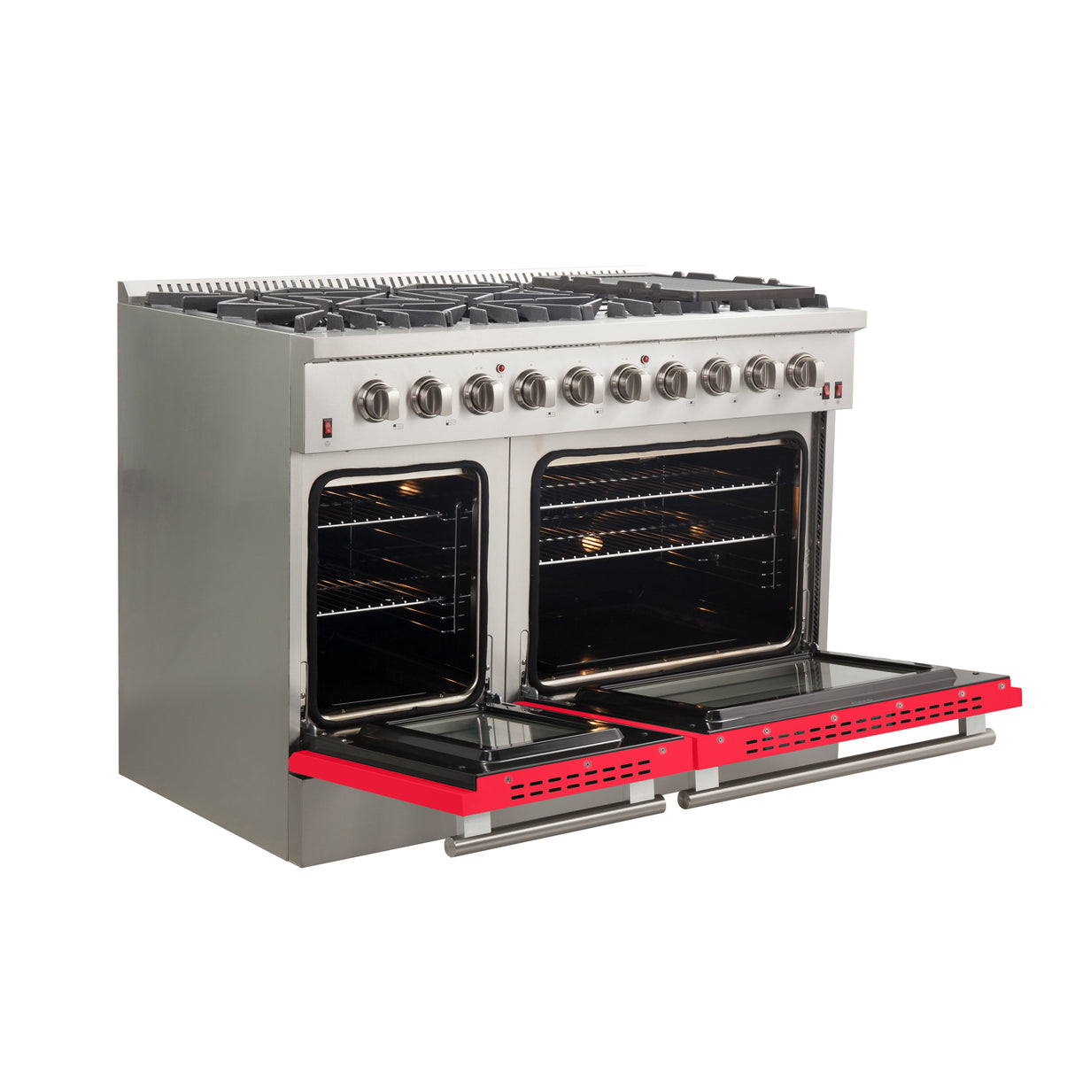 Gas-Range_FFSGS6244-48RED_angle-open-red-door_2025-10-17