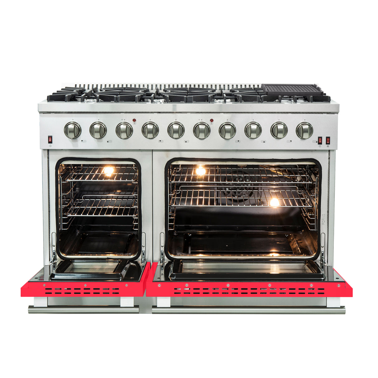 Gas-Range_FFSGS6244-48RED_front-open-red-door_2025-10-17