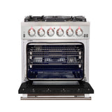 Gas-Range_FFSGS6260-30BLK_front-open-black-door_2025-10-16