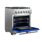 Gas-Range_FFSGS6260-30BLU_angle-open-blue-door_2025-10-16