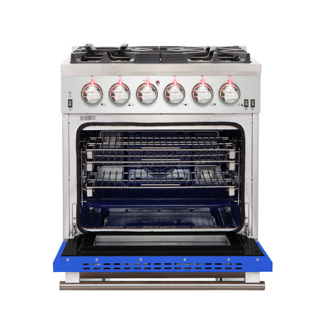 Gas-Range_FFSGS6260-30BLU_front-open-blue-door_2025-10-16