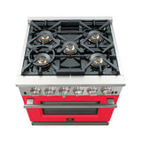 Gas-Range_FFSGS6260-30RED_cooktop-red-door_2025-10-17