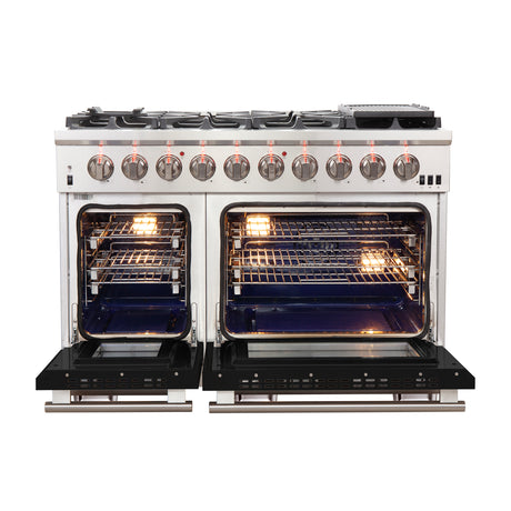 Gas-Range_FFSGS6260-48BLK_front-open-black-door_2025-10-17