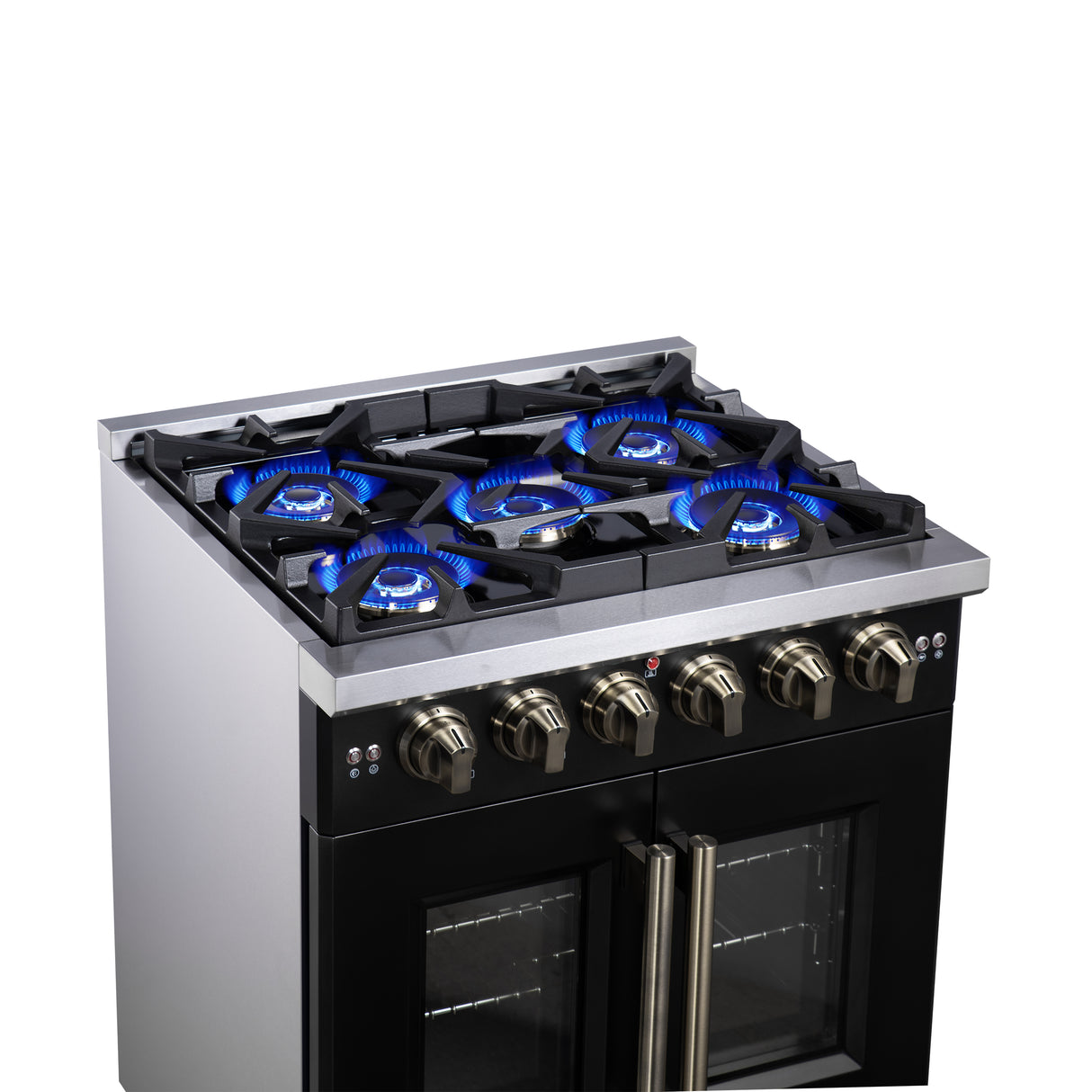 Gas-Range_FFSGS6460-30BLK_Cooktop-Left-Angle_2025-08-04