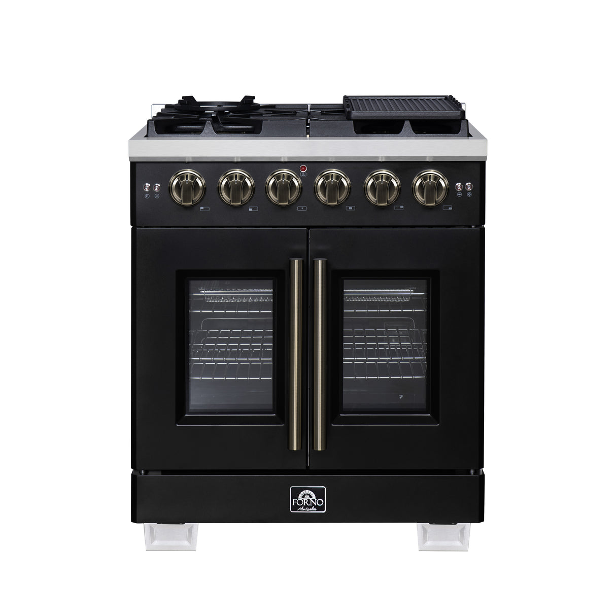 Gas-Range_FFSGS6460-30BLK_Front_2025-08-04