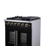 Gas-Range_FFSGS6460-30BLK_Right-Angle-Close-Up_2025-08-04