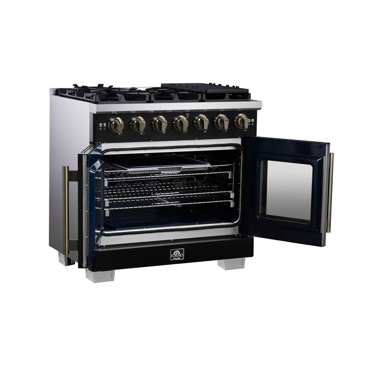 Gas-Range_FFSGS6460-36BLK_Left-Side-Opened_2025-08-04