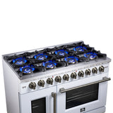 Gas-Range_FFSGS6460-48WHT_Cooktop-Left-Angle_2025-08-04