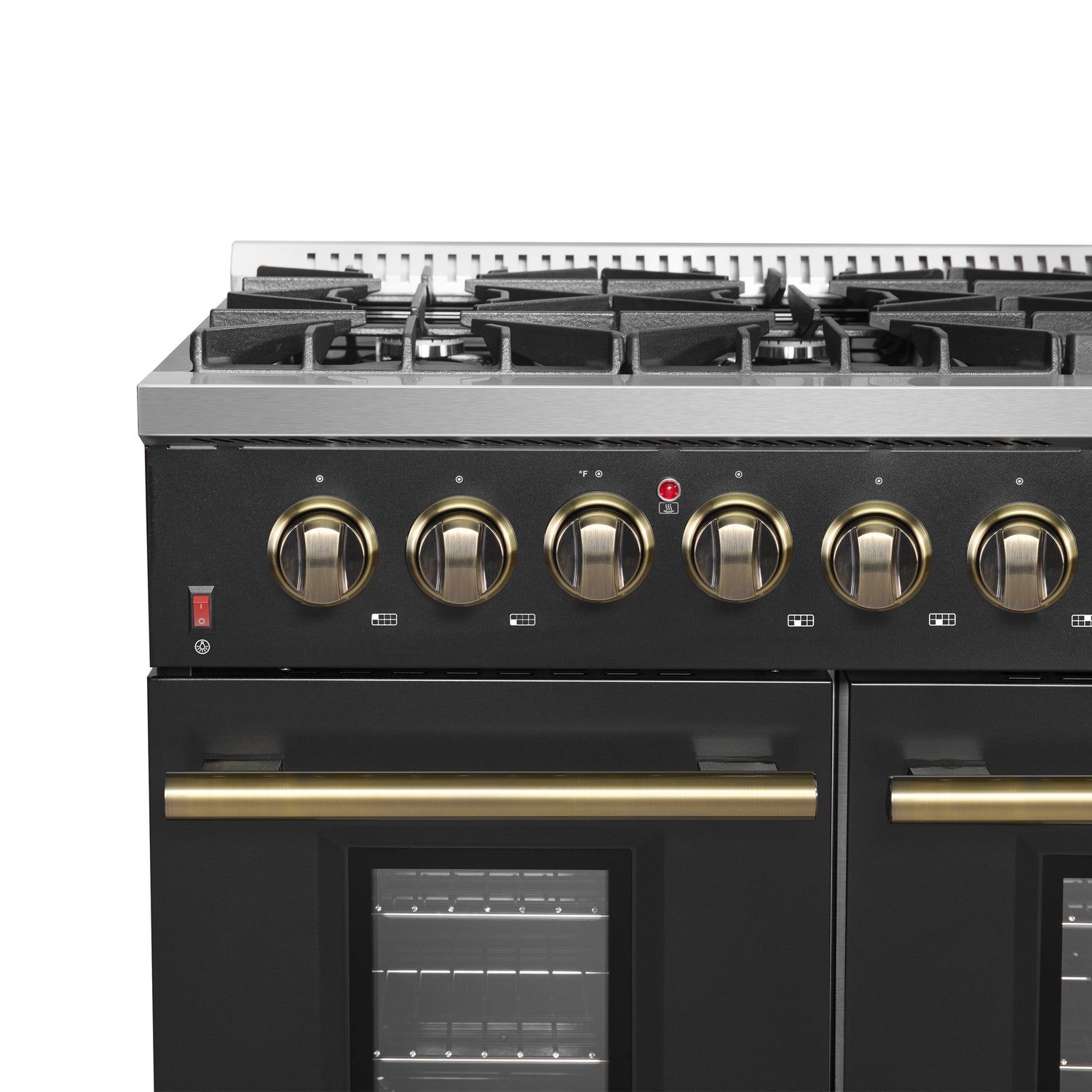 Gas_Range_FFSGS6244-48BLK_V1_Front_Left_Side_Control_2024-12-11
