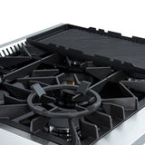 Gas_Range_FFSGS6274-30_FFSGS6274-30BLK_V1_Angle_Left_Cooktop_Accessories_2024-12-19