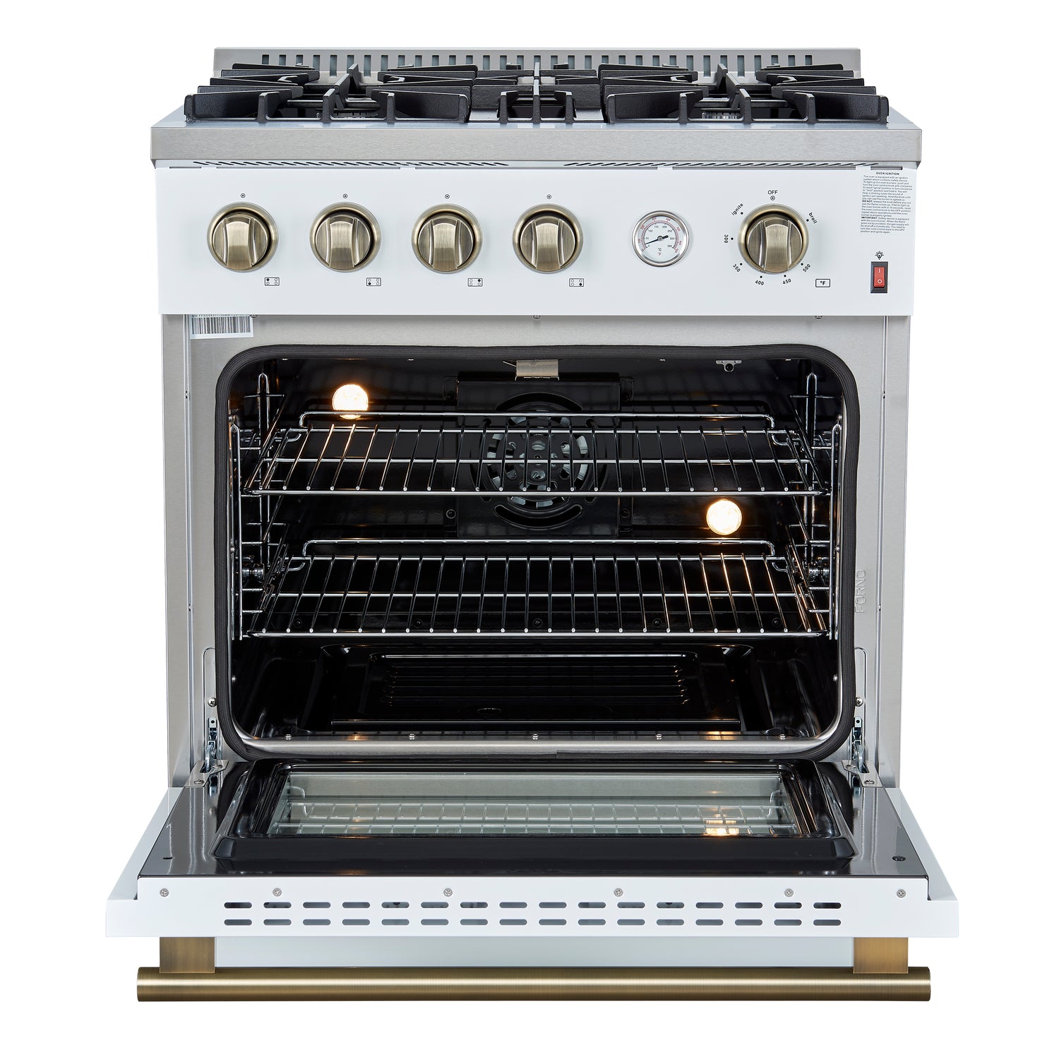 Gas_Range_FFSGS6277-30WHT_V1_Front_Door_Open_2024-12-19