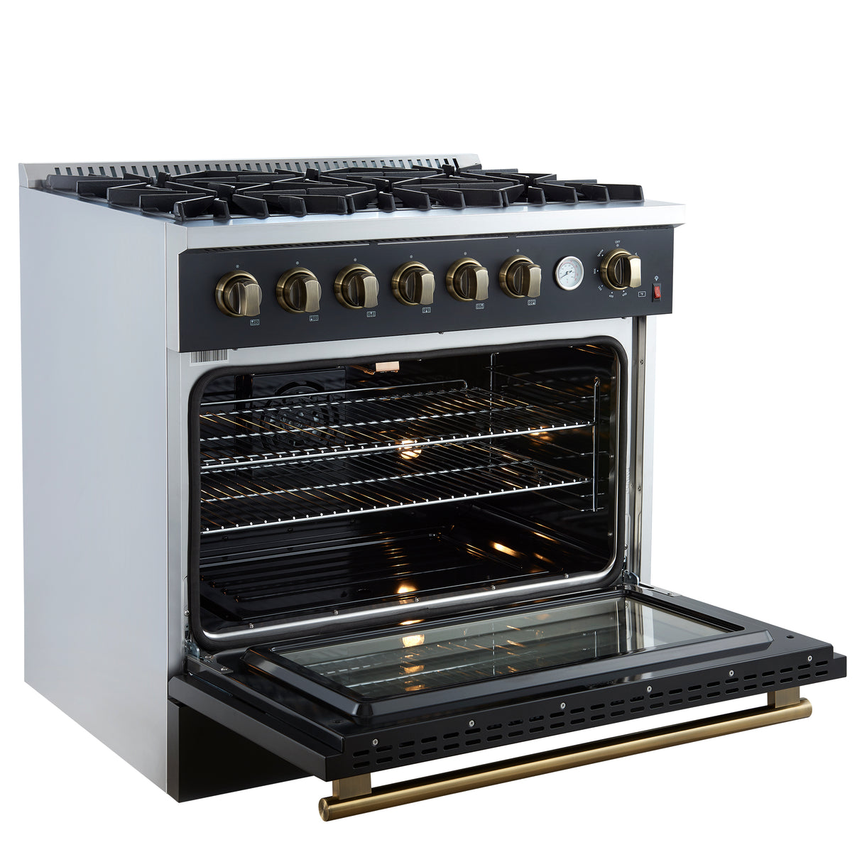 Gas_Range_FFSGS6277-36BLK_V1_Left_Angle_Door_Open_2024-12-19