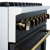Gas_Range_FFSGS6277-36BLK_V1_Left_Angle_Knobs_2024-12-19