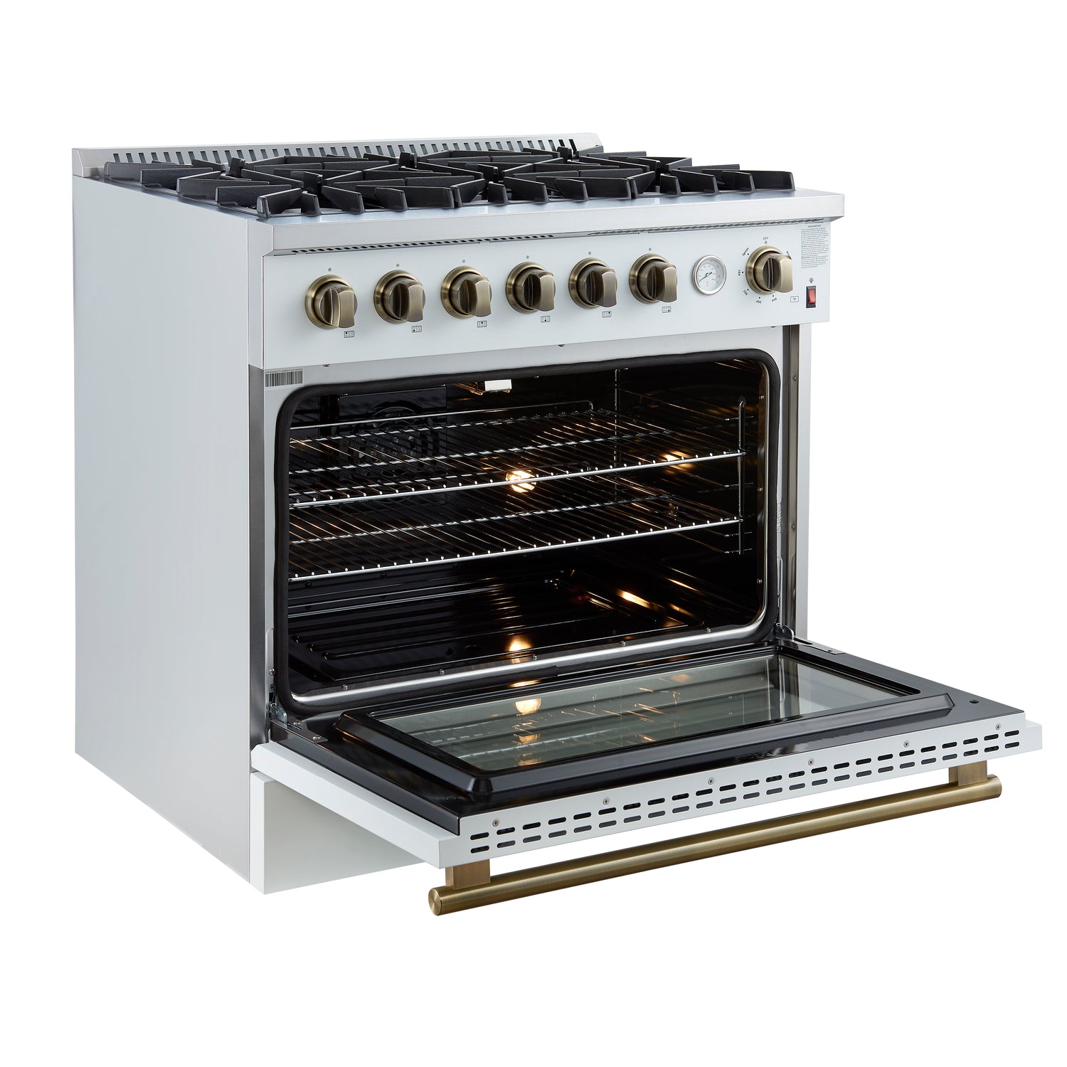 Gas_Range_FFSGS6277-36WHT_V1_Left_Angle_Door_Open_2024-12-19