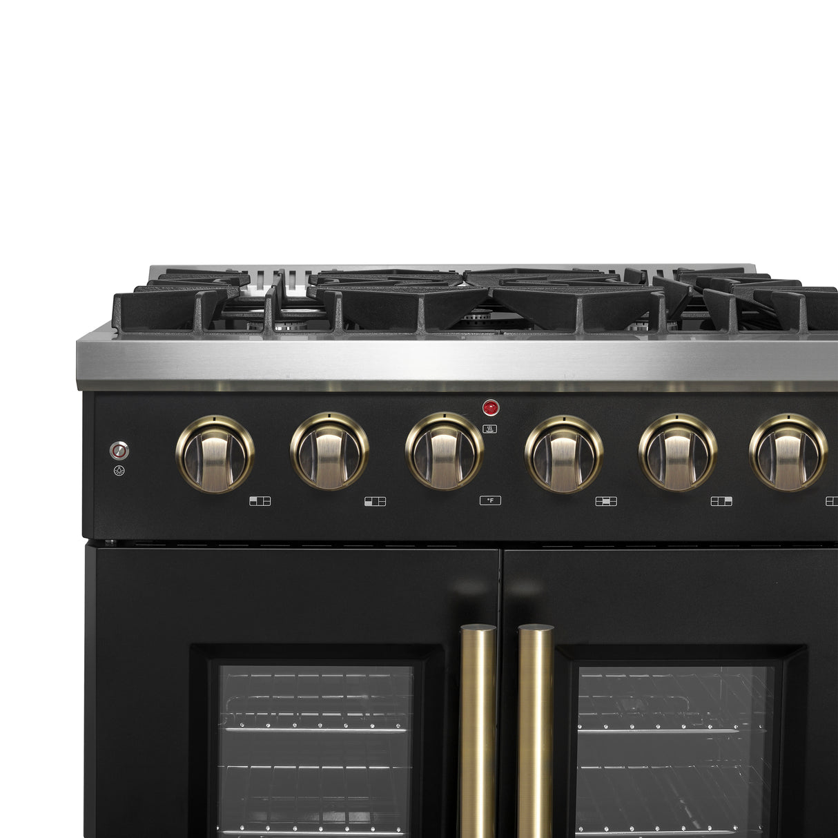 Gas_Range_FFSGS6444-30BLK_V1_Front_Knobs_2024-12-02