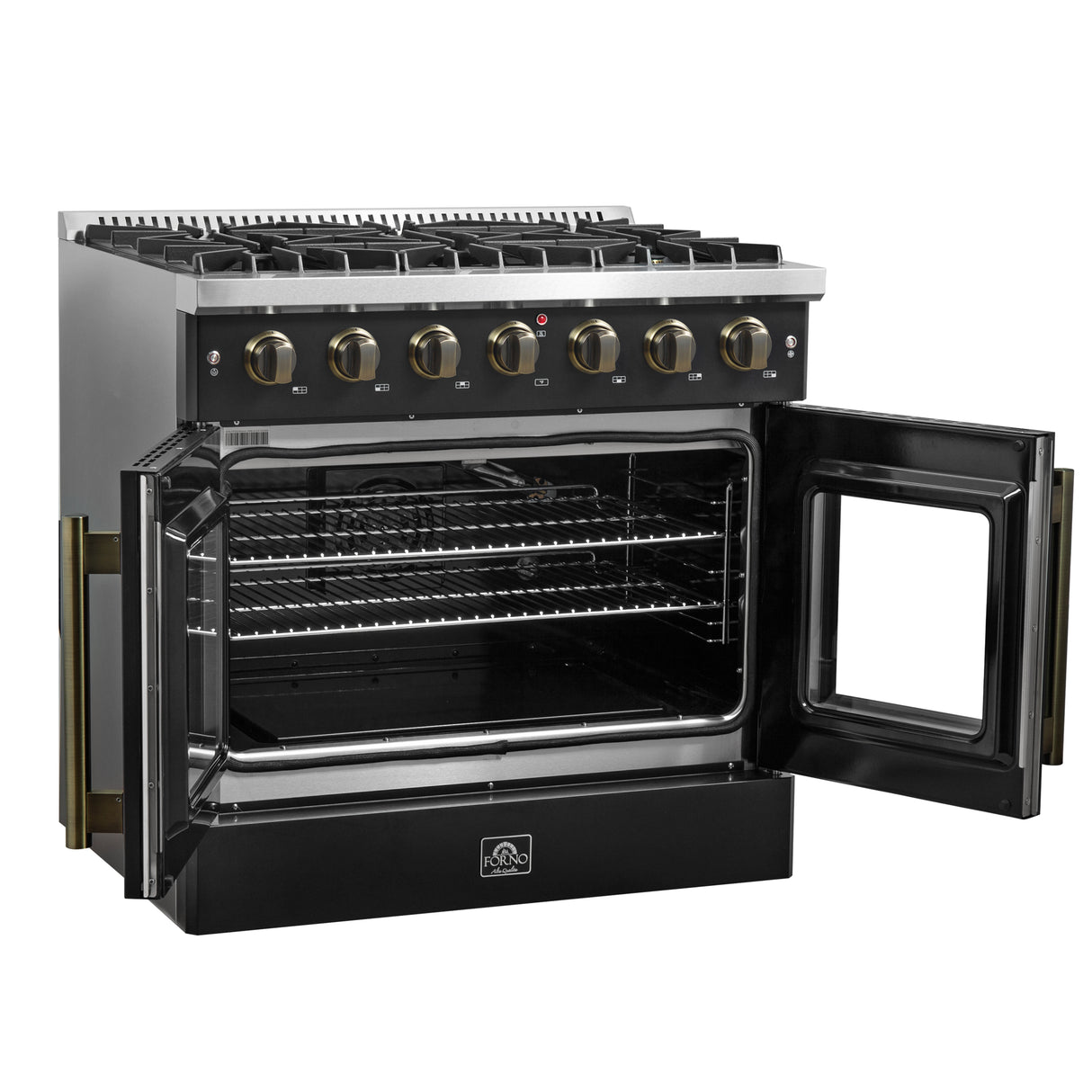 Gas_Range_FFSGS6444-36BLK_V1_Left_Angle_Door_Open_2024-12-02