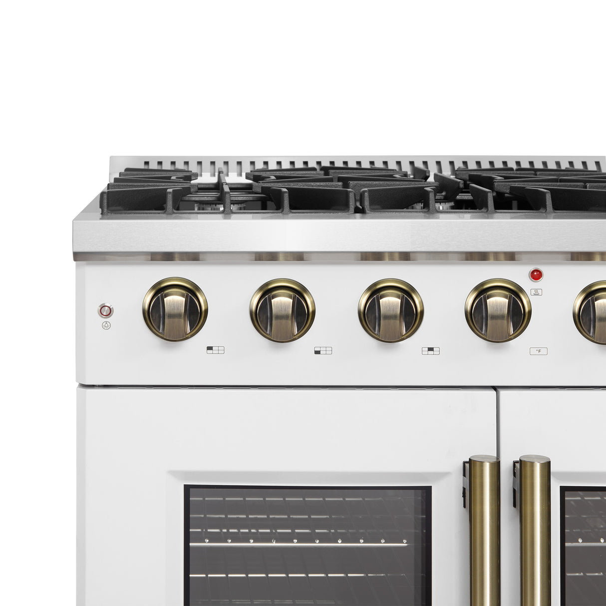 Gas_Range_FFSGS6444-36WHT_V1_Front_Left_Controls_2024-12-13